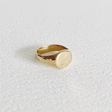 the signet ring - solid gold