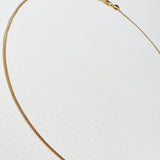the minimalist chain - solid gold