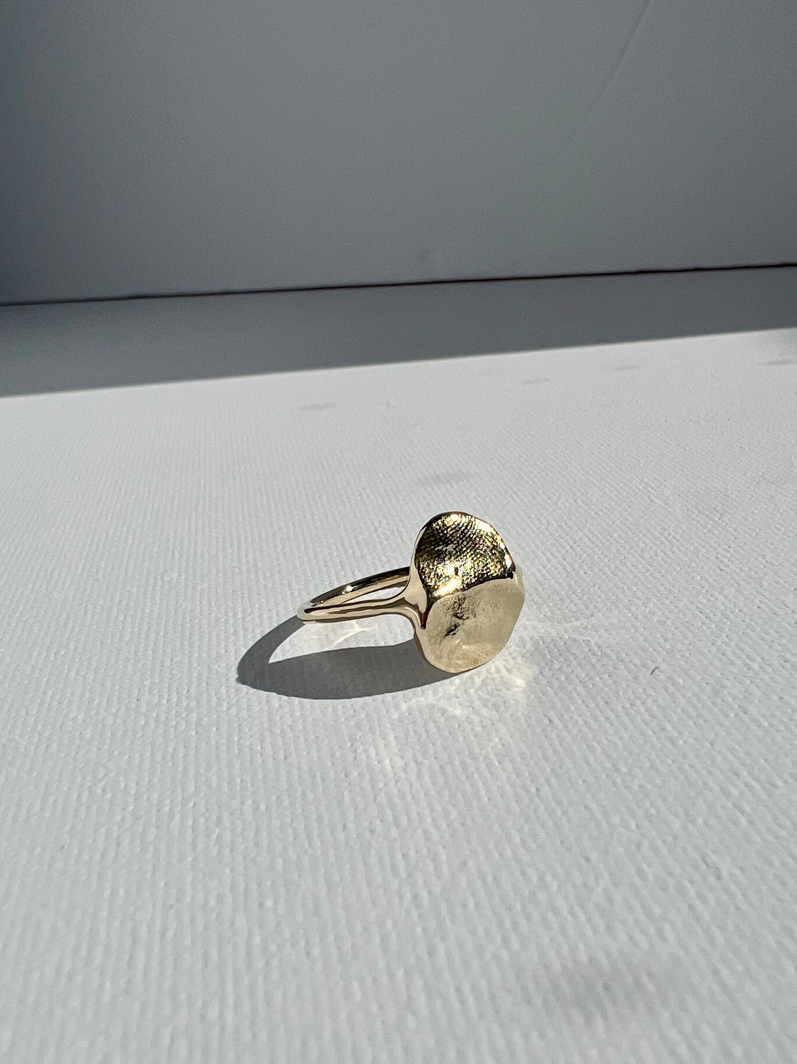 Fingerprint Impression Ring Australia – HALI MOTIF