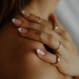 the little heart ring - solid gold