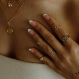 the little heart ring - solid gold